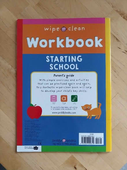 Photo of free Starting school wipe-clean workbook (Barons Court W14) #2