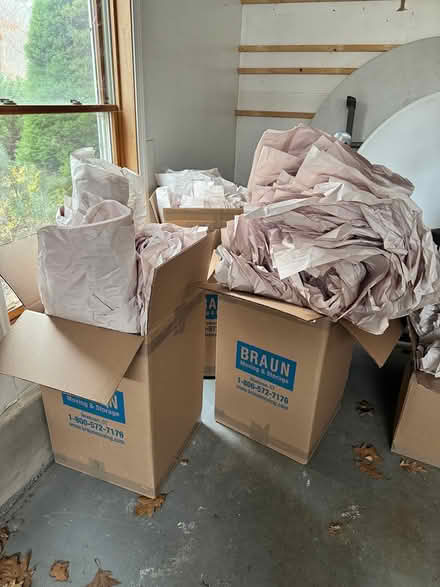 Photo of free Moving supplies. Boxes, paper (Biddeford Pool) #1