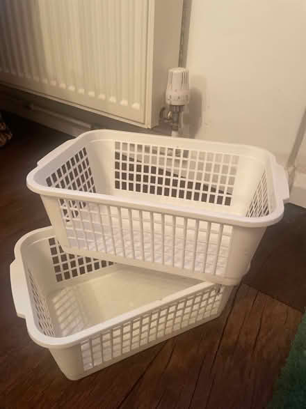Photo of free 2x storage baskets (Broomfield CM1) #1