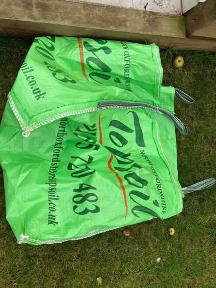 Photo of free Two one tonne builders bags (North Hinksey OX2) #1