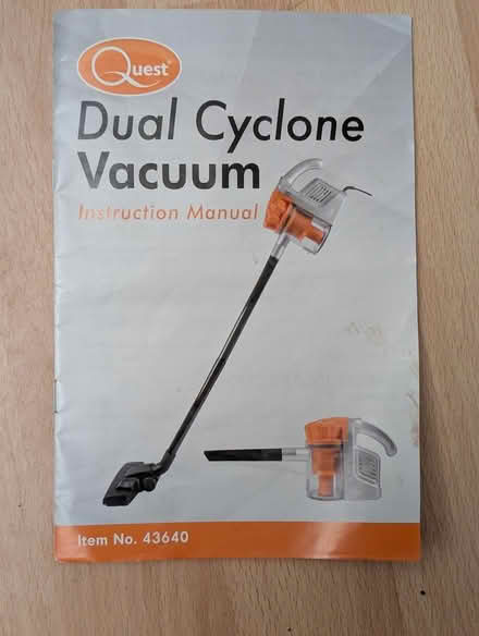 Photo of free Vacuum cleaner (Newnham Terrace,) #2