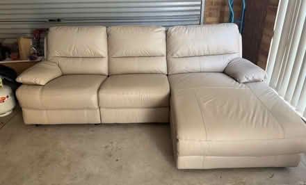 Photo of free Leather couches (Altona Meadows, Victoria) #2