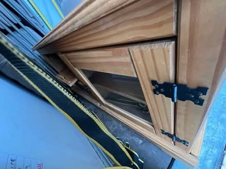 Photo of free Wooden Tv Cabinet (Bootle) #1