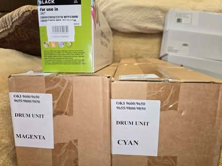 Photo of free Toner cartridges OKI 9600 (West Haddon NN6) #2