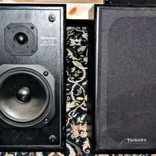 Photo of free Large Technics Speakers 17" Tall, 10 " Wide 10" Deep (Hollingthorpe WF4) #1