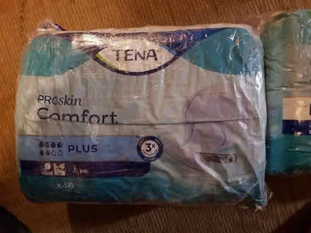 Photo of free Large Tena pads (Shepperton TW17) #1