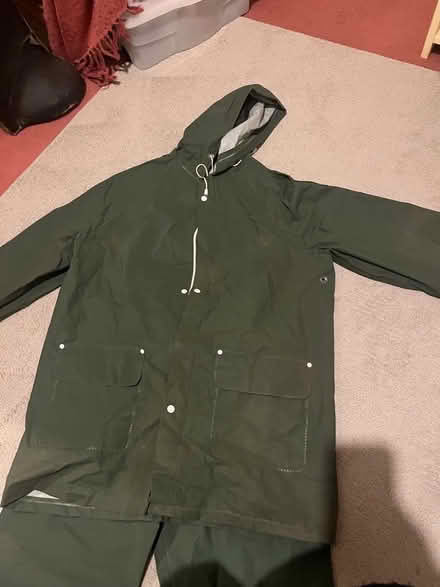 Photo of free Waterproof trousers and jacket size medium (Hobson NE16) #2