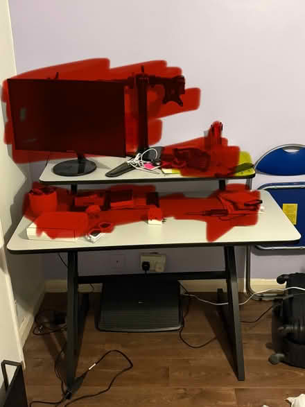 Photo of free Computer Desk Only (Enderby street) #1