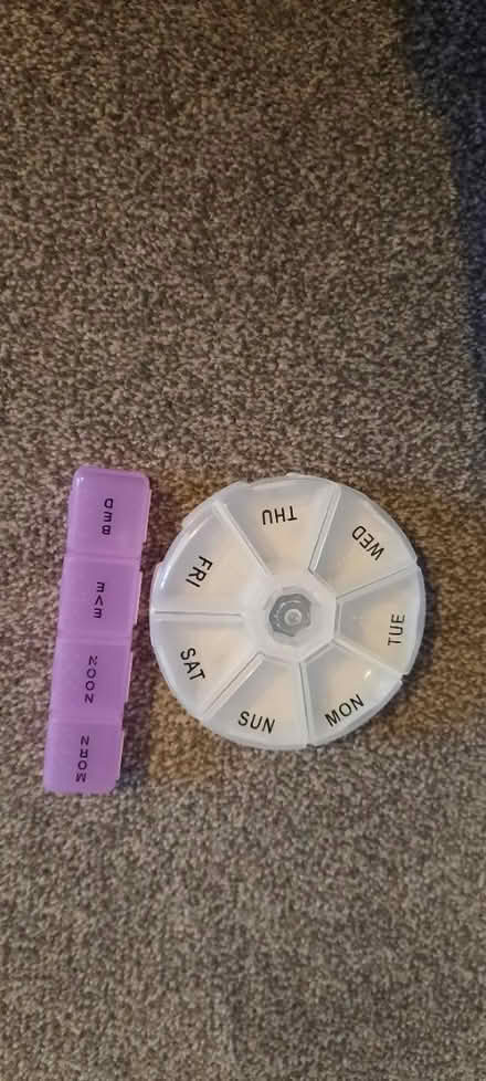 Photo of free Medication/vitamin tidy boxes (Hereford, Belmont) #1