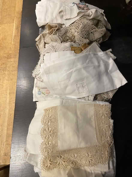 Photo of free Vintage embroidery and lace (Tufnell Park N19) #2