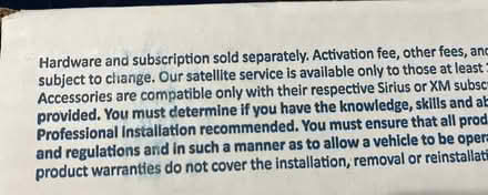 Photo of free Sirius Xm Satellite Radio (Silver Spring) #3