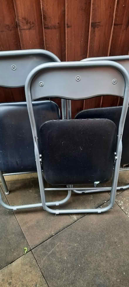 Photo of free 3 x foldaway chairs (Hereford, Belmont) #2