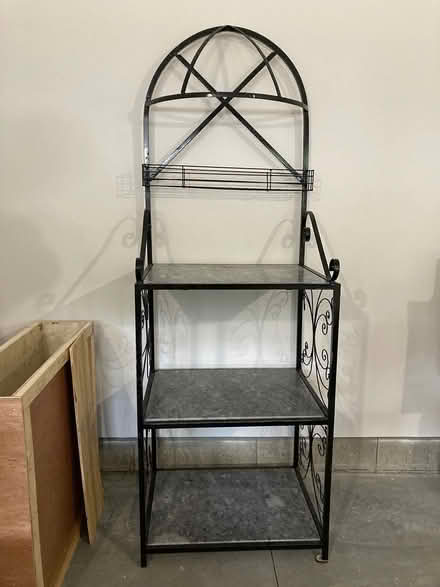 Photo of free Baker’s Rack with Marble Shelves (North Nashua) #3