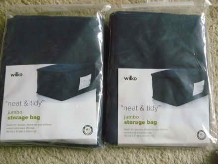 Photo of free 2 x unused jumbo fabric storage bag 46x91x53cm (Kempsey WR5) #1