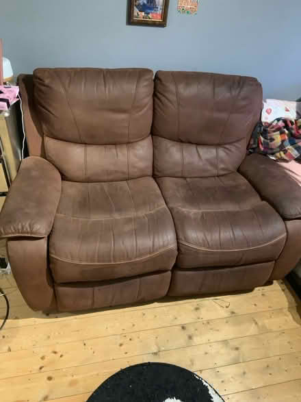 Photo of free Suede sofa from DFS (Solihull B91) #1