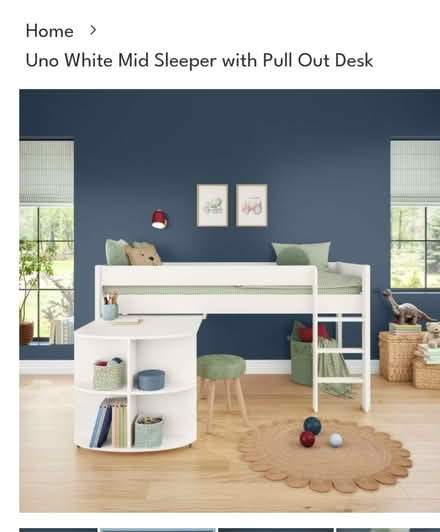 Photo of free Stompa mid-sleeper bed (Filby NR29) #2