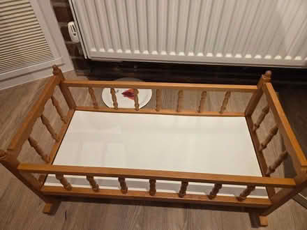 Photo of free Dolls wooden cot (Duffield) #1