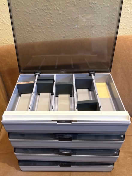 Photo of free 35mm, Slide Boxes (Woodley RG6) #1