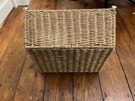 Photo of free Woven basket with handles (Lower Weston) #2