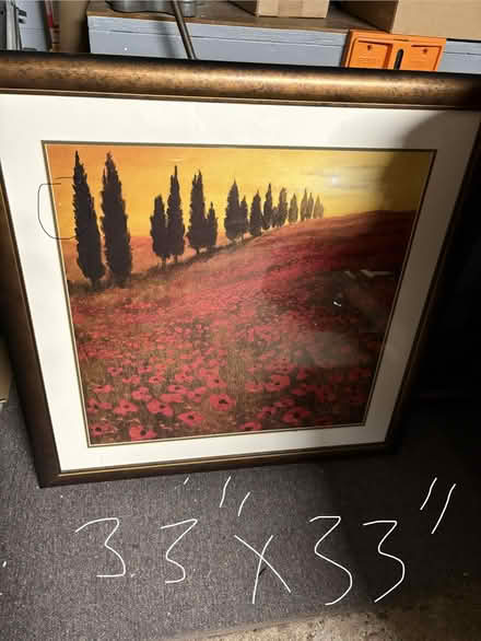 Photo of free 33"x33" Framed Art (Victory Field area) #1