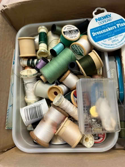 Photo of free Box of Dressmaking Materials (Fenham) #3