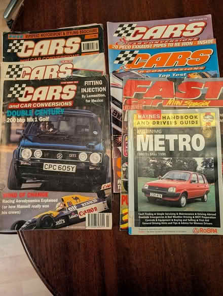Photo of free Old car magazines (Newnham Terrace,) #1