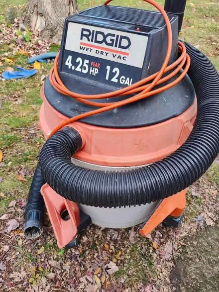 Photo of free Ridgid 12 gallon Shop-vac (Westmont) #2