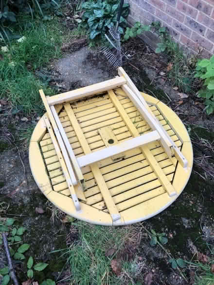 Photo of free Garden table (GU14) #2