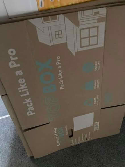 Photo of free 3 moving boxes (Lewes BN7) #1