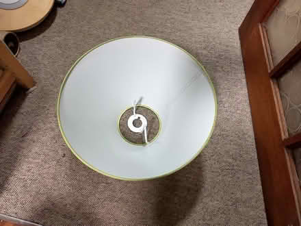 Photo of free Lime green lamp shade, 34cm diameter (Lower Earley RG6) #3
