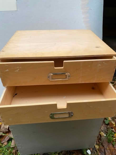 Photo of free Wooden box file/ drawers (Merton Park SW19) #2