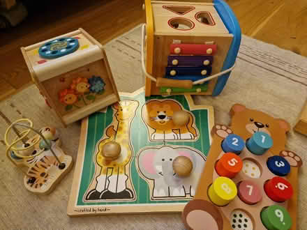 Photo of free Wooden toddler toys (New Town CO4) #1