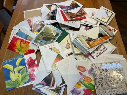 Photo of free Big Box of Greetings Cards (unused) (Fenham) #1