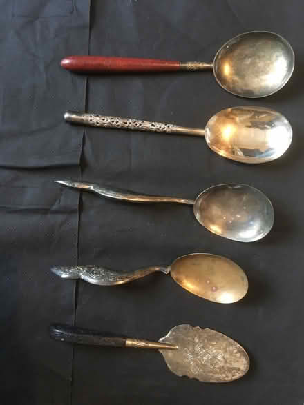 Photo of free Silver spoons and cake slice (Cromford DE4) #1