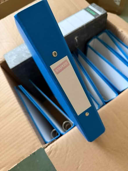 Photo of free Ten A5 ring binders (plus one A4) (Gayton CH60) #2