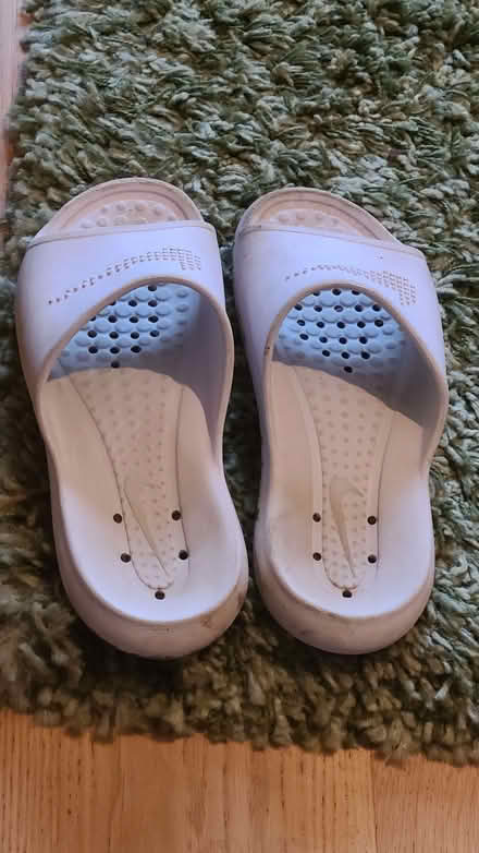 Photo of free White slides size 5/6 adult (Curbridge OX29) #1