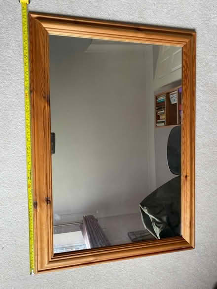 Photo of free Pine mirror (Cheltenham) #1