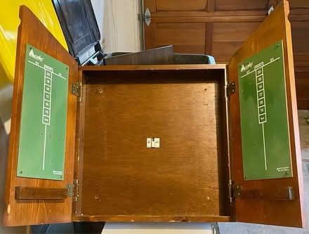 Photo of free Dart Board, Wall Mounted cabinet (Stroudsburg) #4