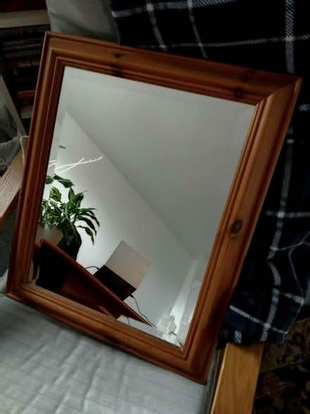 Photo of free Pine mirror (Burton Upon Trent DE15) #1