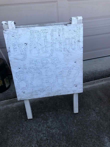 Photo of free A frame sign (West San Jose by Lynbrook High) #1