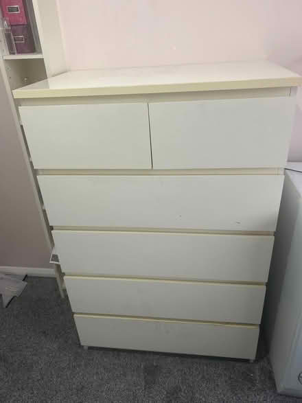 Photo of free IKEA Malm 6 Draw chest of draws (Pinxton NG16) #1