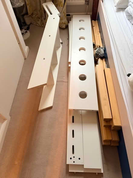 Photo of free Raised Mid Height Child’s Bedframe (Highgate N6) #3