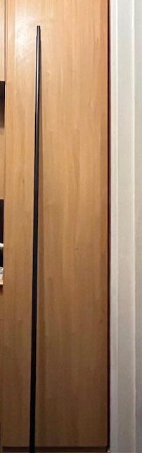 Photo of free Black extendable curtain rod (no end caps or finials) (Woodley RG5) #1