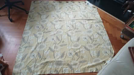 Photo of free Pair of used curtains, 160cm wide x 182cm long. (Fulham Palace Rd SW6) #3