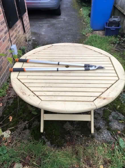 Photo of free Garden table (GU14) #1
