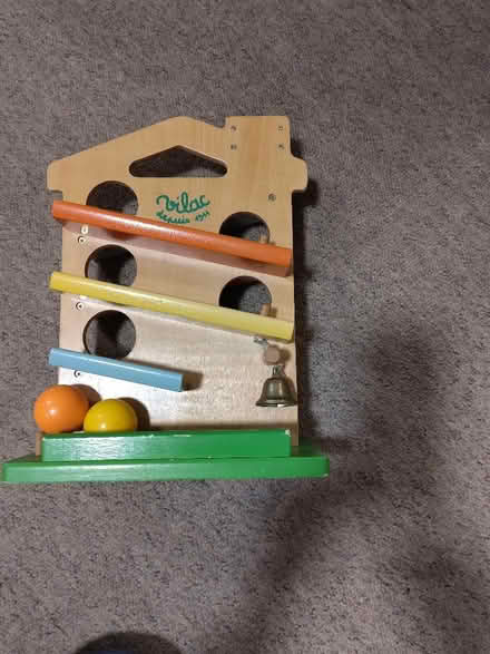 Photo of free Preschool Vilac wooden rolling ball toy (Lower Earley RG6) #2