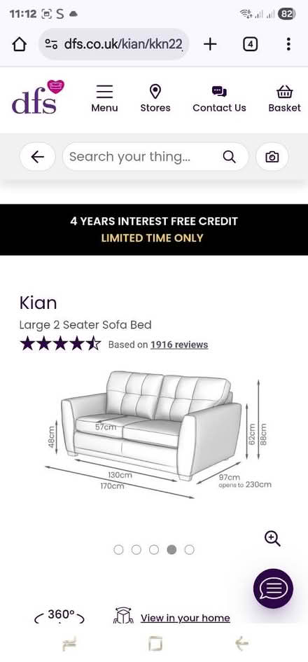 Photo of free 2 seater Sofa bed & armchair (Hanworth TW13) #4