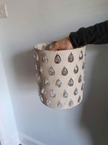 Photo of free Lampshade with glass pendants (Craigleith EH4) #1