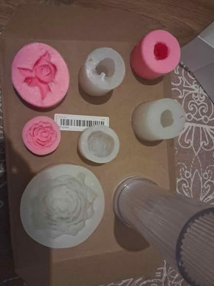 Photo of free Candle moulds (silicon) (Weybridge KT13) #1
