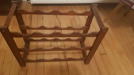 Photo of free Wooden wine rack (AB41) #1